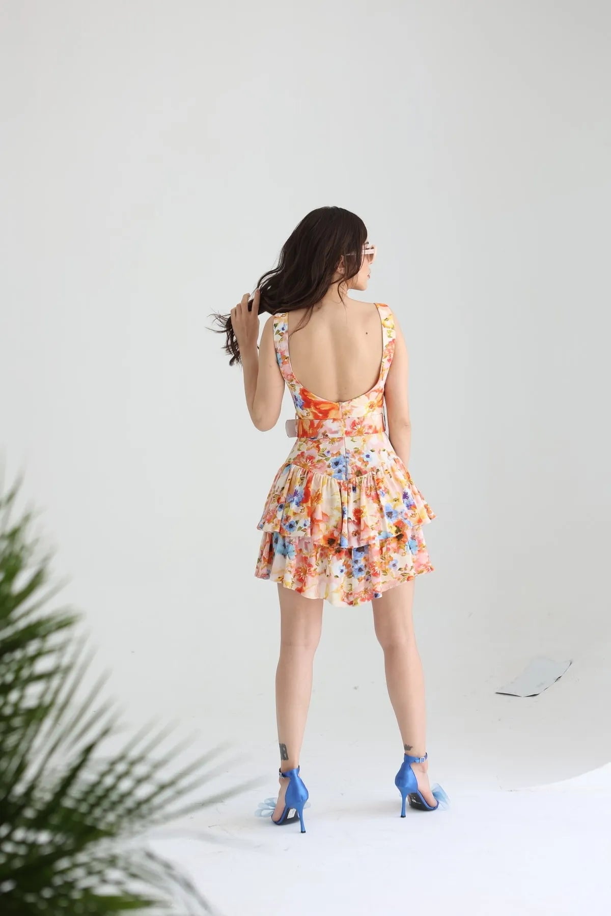 Sofia Çiçekli Elbise